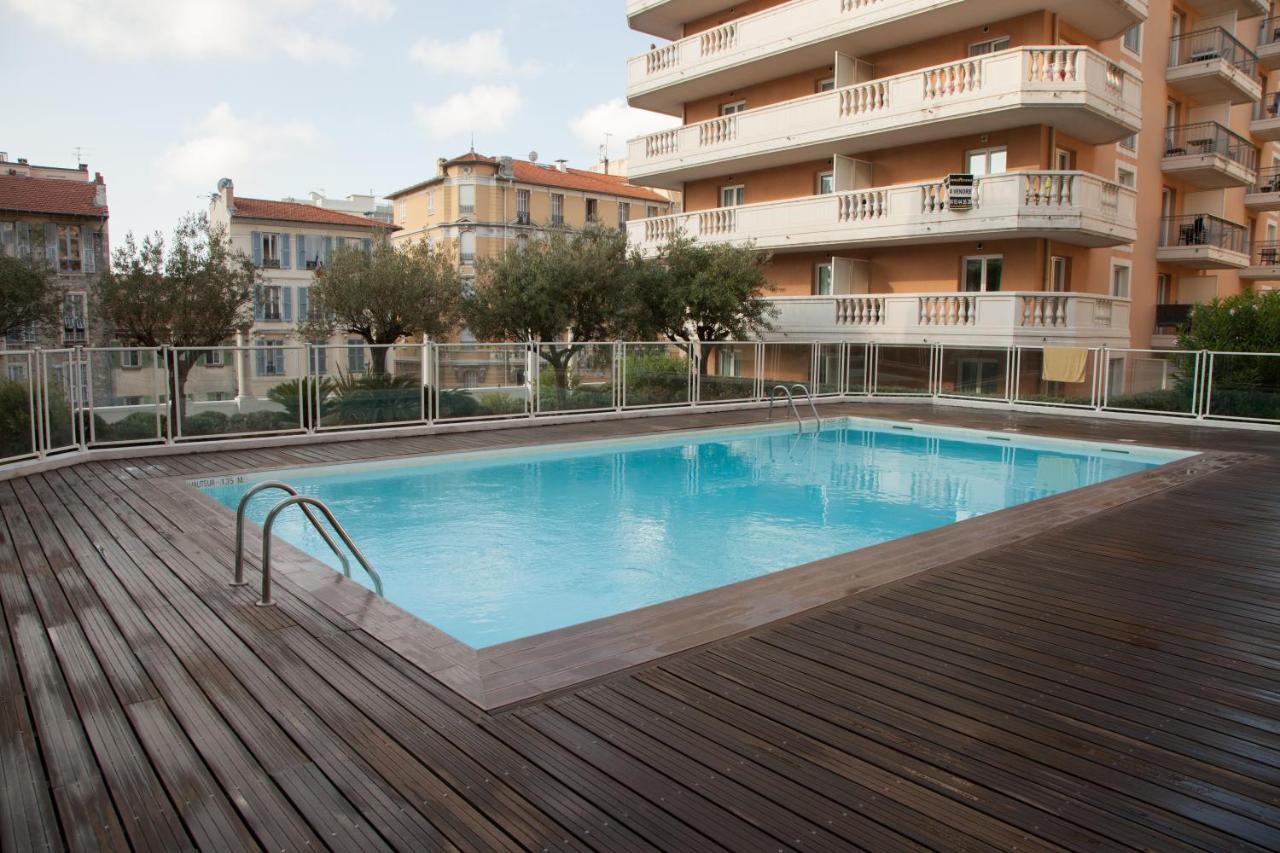 Studio With Swimming Pool 80 Meters Near The Beach Niza Exterior foto
